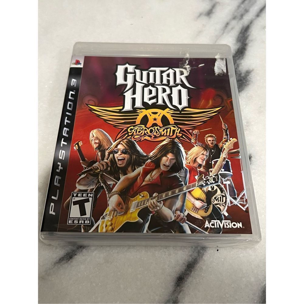 Guitar Hero Aerosmith - PlayStation 3 PS3  - BRAND NEW FACTORY SEALED